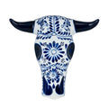 Azulejos Trophy Head Horn Anejo Tequila "Blue" 750ml