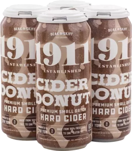 1911 Established Cider Donut Hard Cider 16-Oz Can 4-Pack