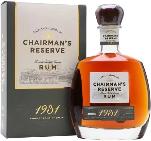 1931 St. Lucia Distillers Chairman's Reserve Master's Selection Rum 700ml
