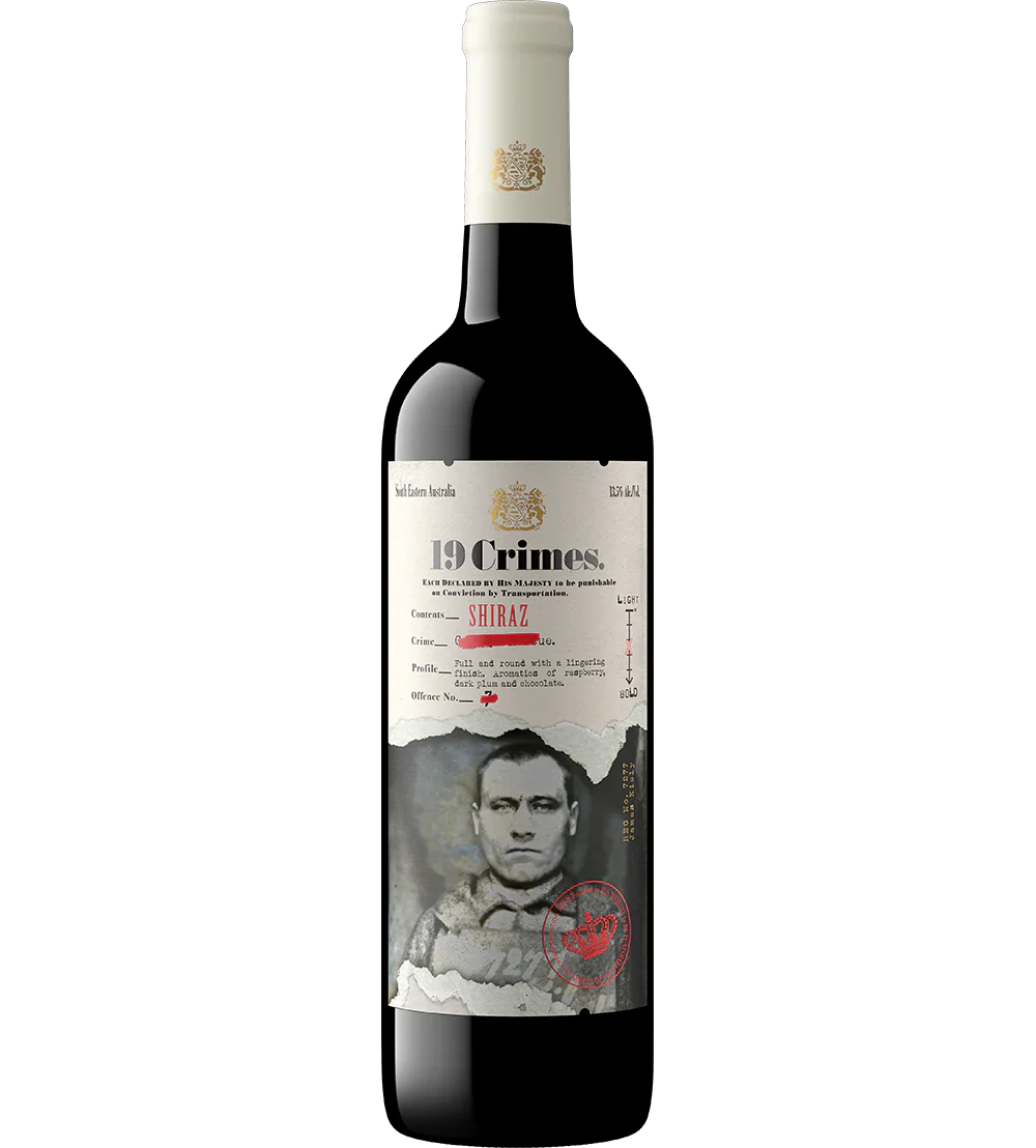 19 Crimes Shiraz 750ml