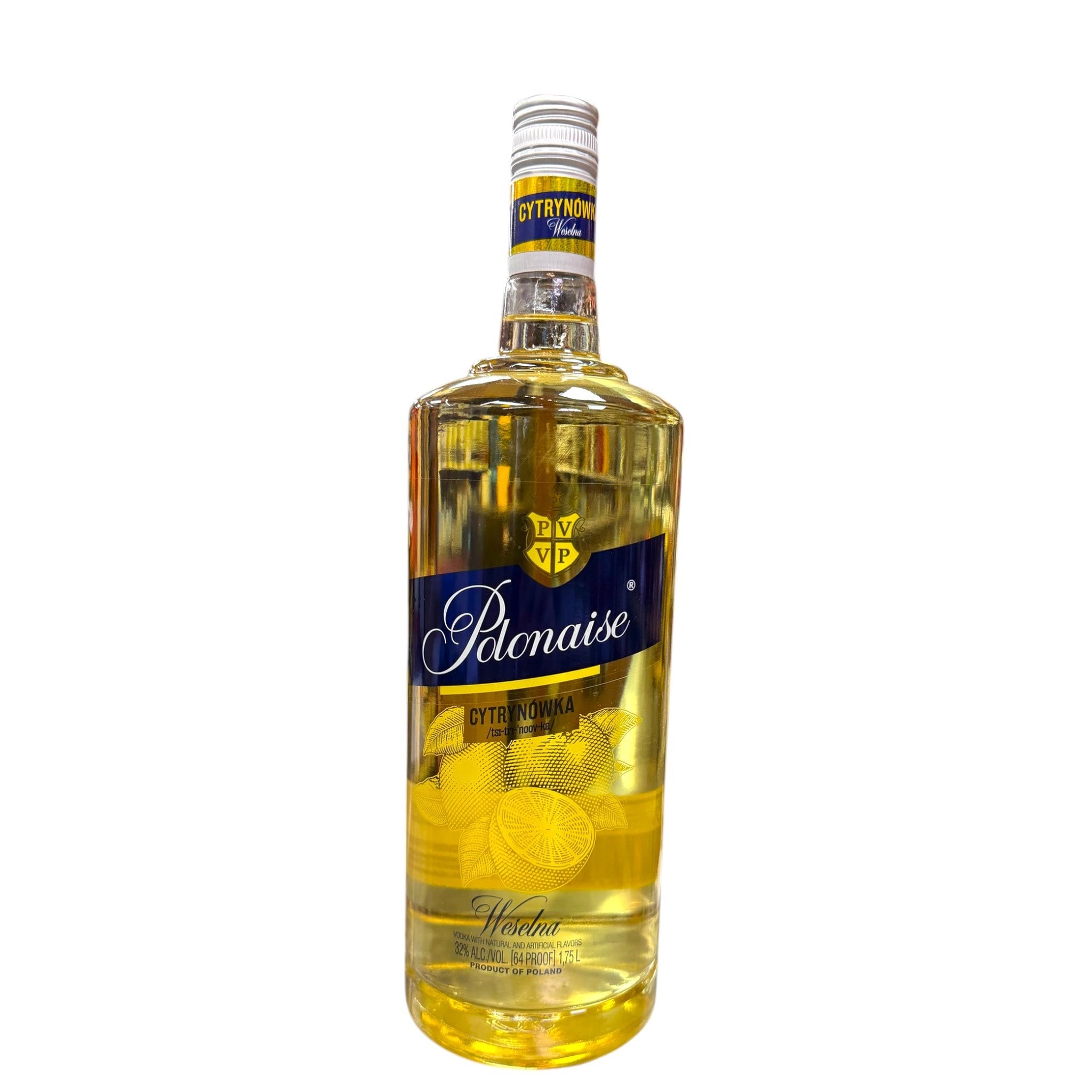 Polonaise Cytrynowka Lemon Vodka 1.75Lt