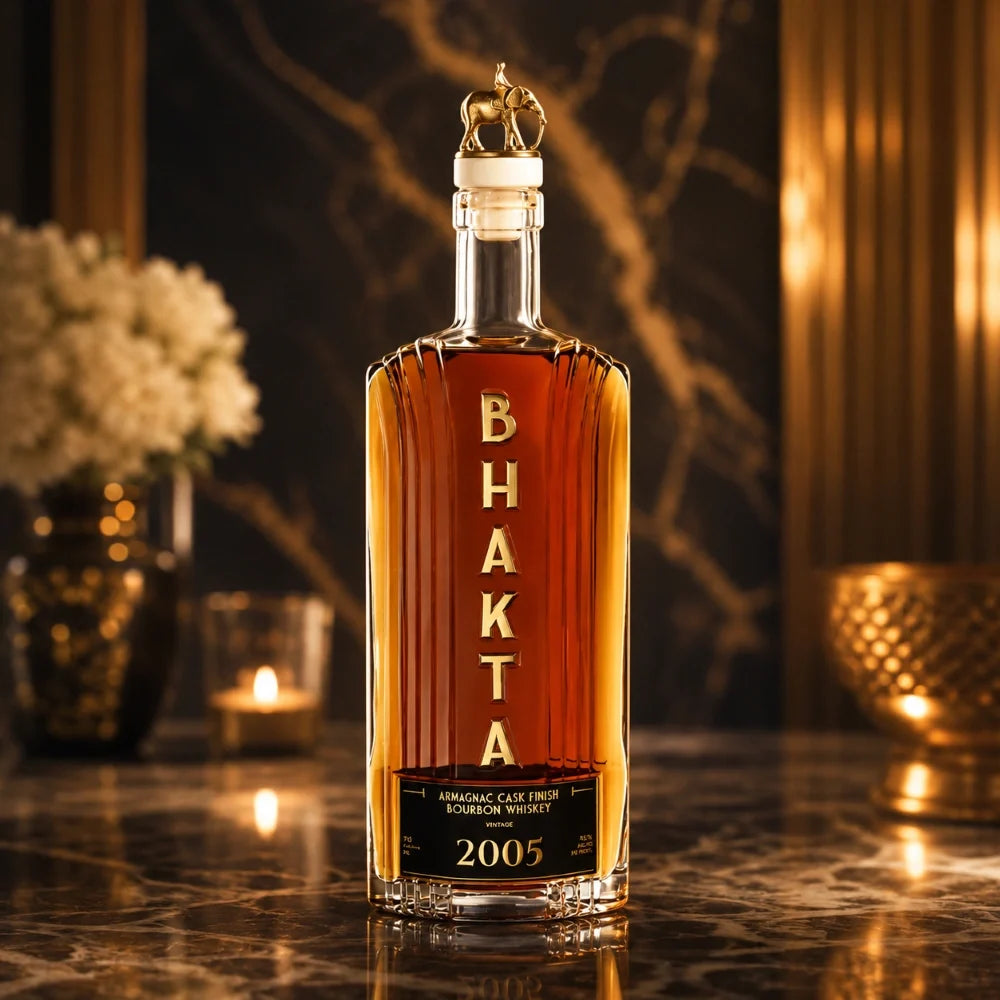 2005 Bhakta Armagnac Cask Finish Bourbon Whiskey 750ml