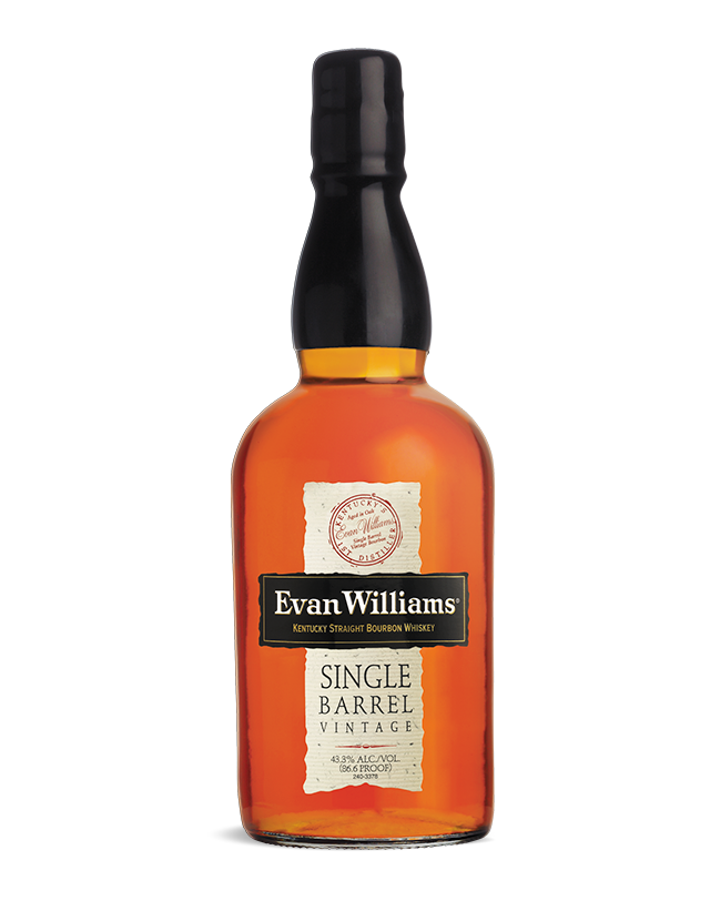2015 Evan Williams Single Barrel Vintage Straight Bourbon Whiskey 750ml