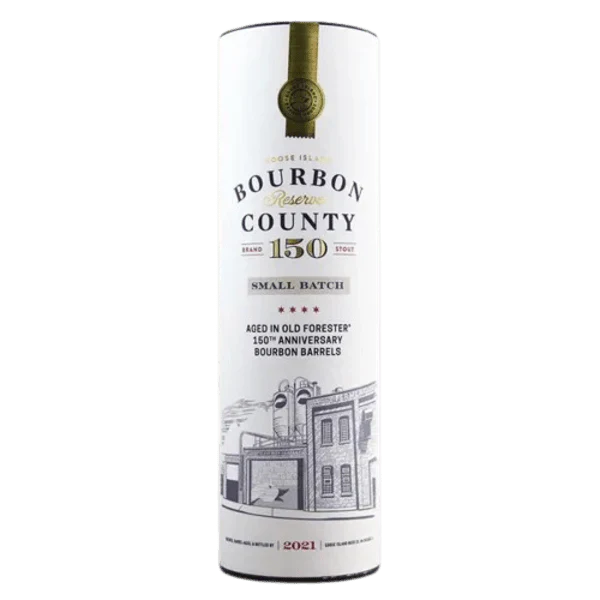 2021 Goose Island Bourbon County Brand 150th Anniversary Small Batch Stout Beer