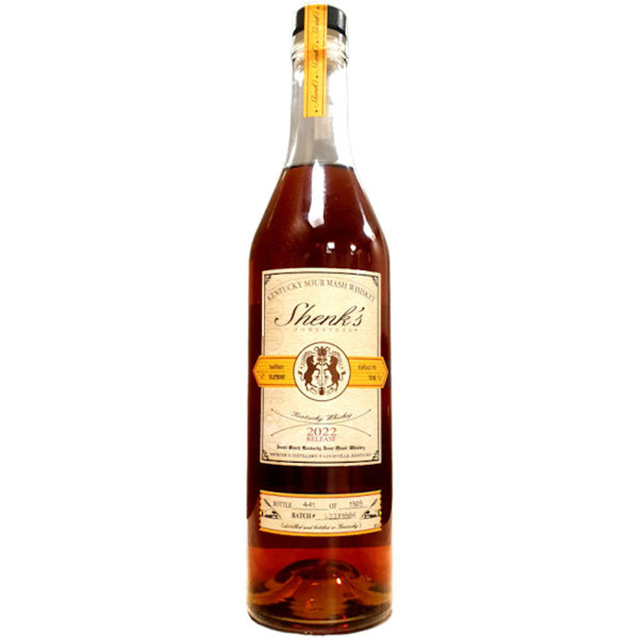 2022 Shenk's Homestead Small Batch Kentucky Sour Mash Whiskey 750ml