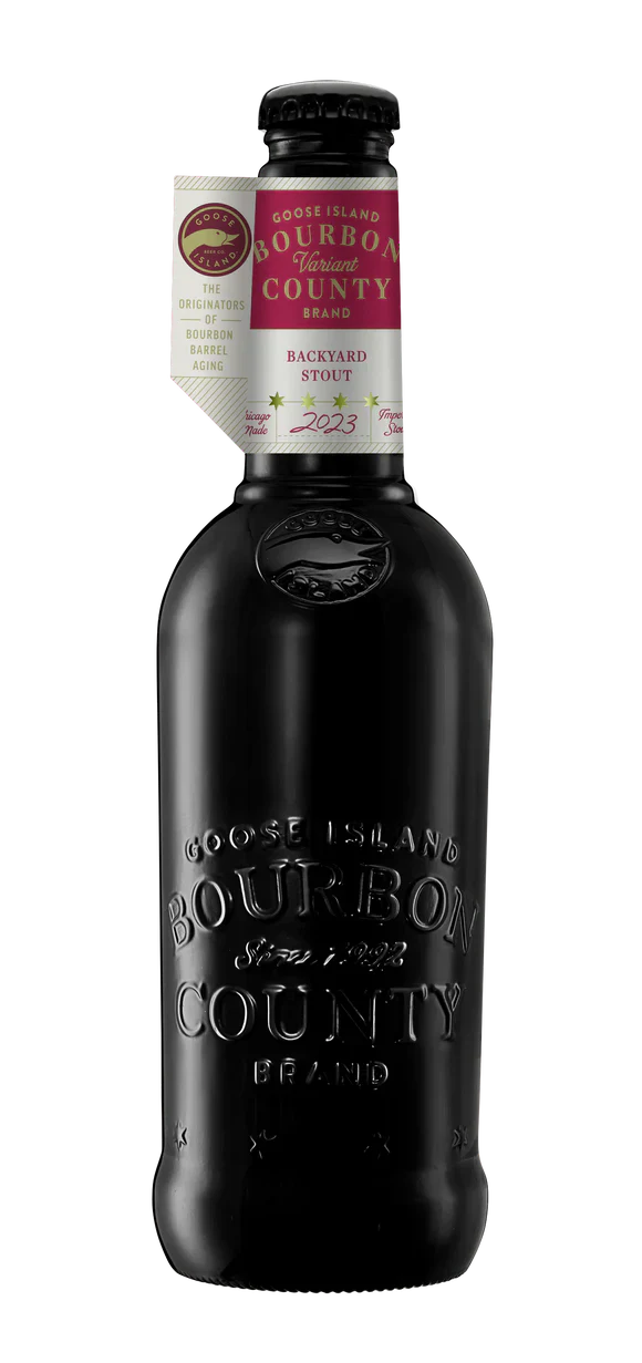 2023 Goose Island Bourbon County Backyard Rye Brand Stout Beer 16.9-Oz