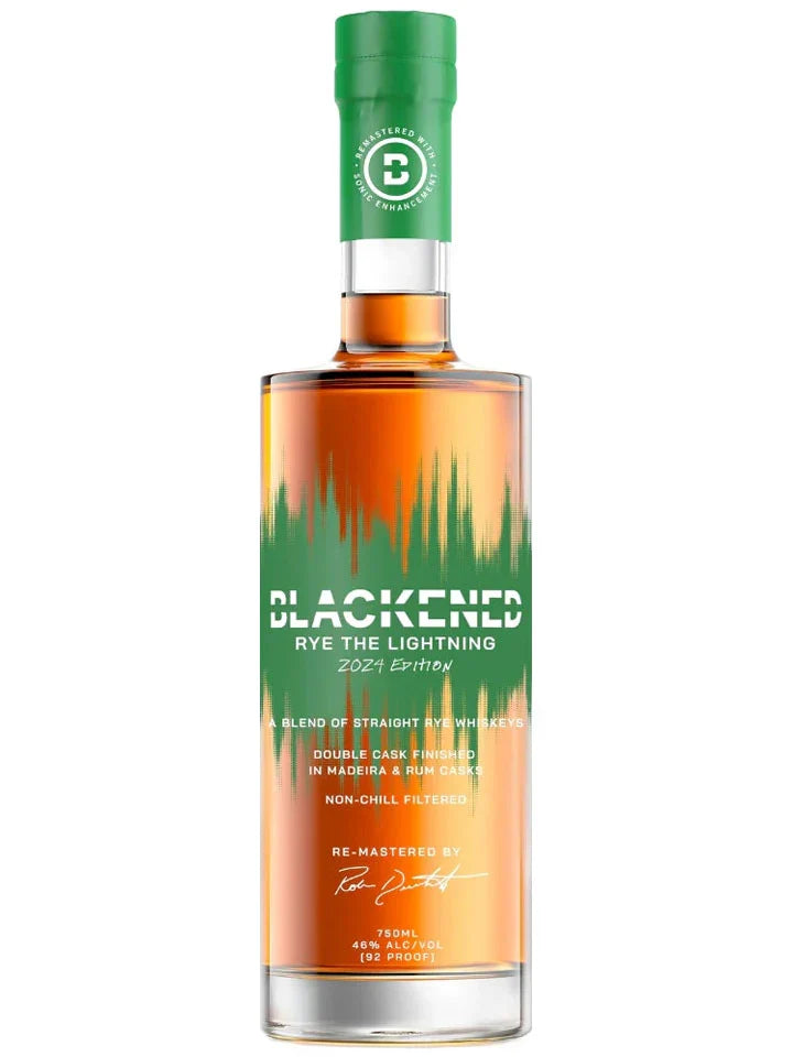 2024 Blackened The Lightning Kentucky Straight Rye Whiskey 750ml