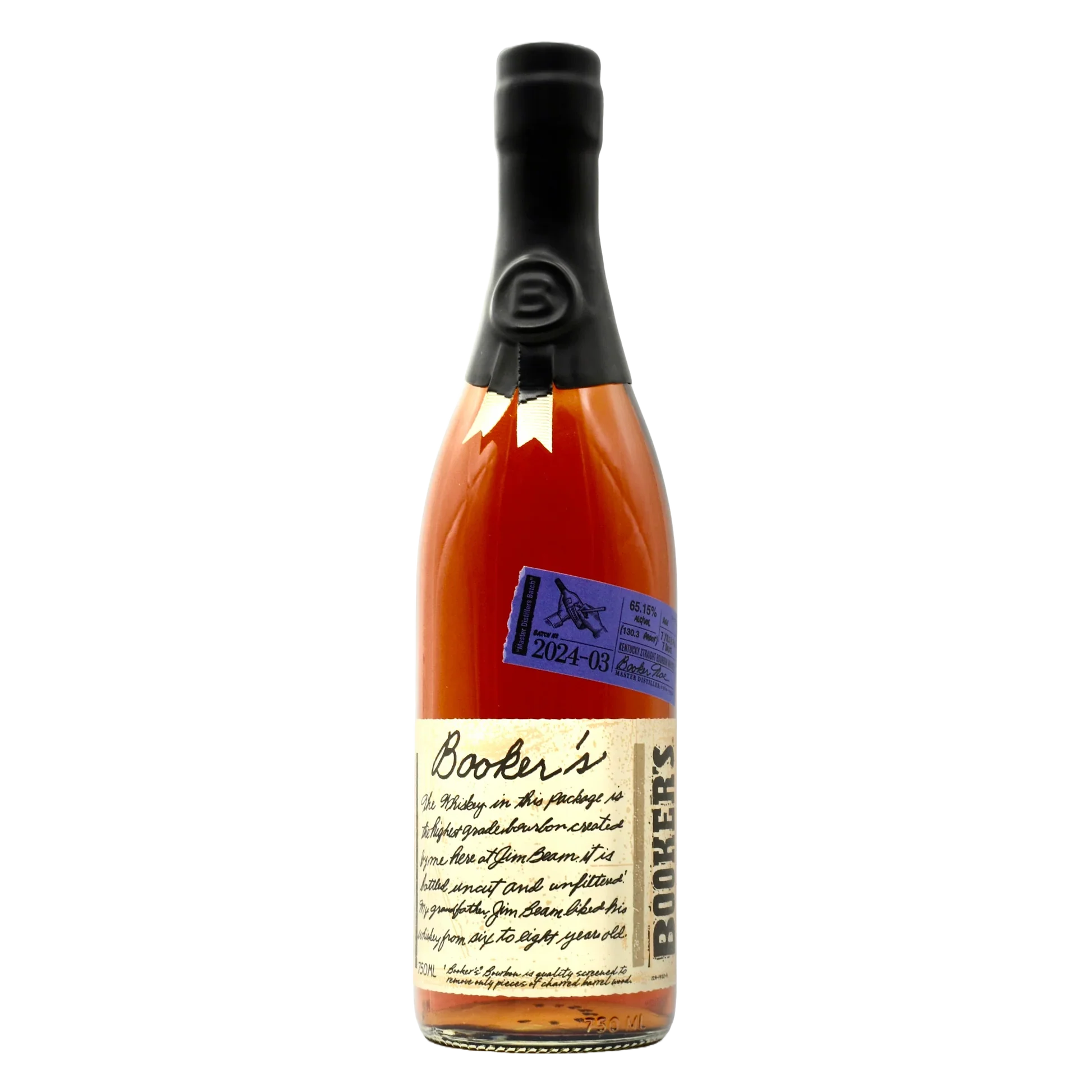 2024 Booker's Master Distillers Batch 2024-03 Kentucky Straight Bourbon Whiskey 750ml