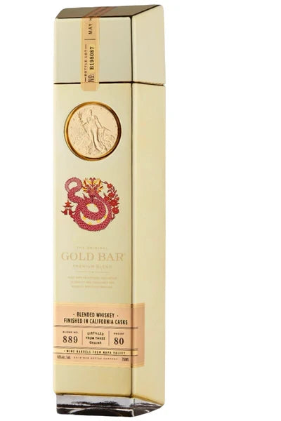 2025 Gold Bar Lunar New Year Edition California Cask Finished Blended American Whiskey 750ml