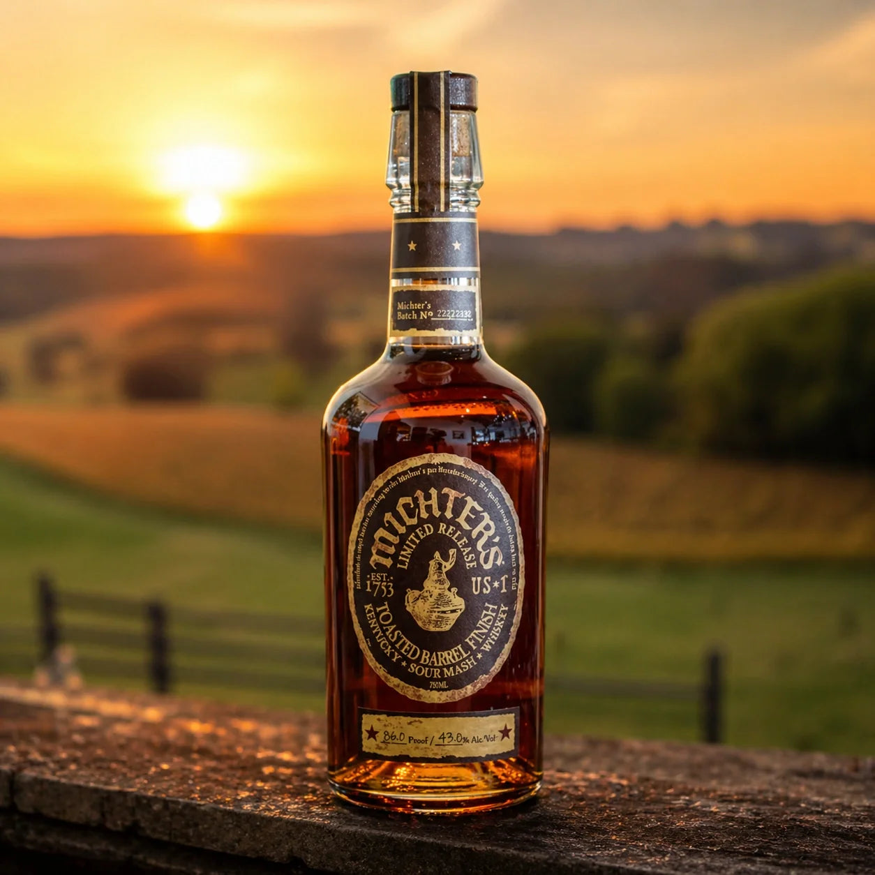2025 Michter's US-1 Limited Release Toasted Barrel Finish Sour Mash Bourbon Whiskey 750ml