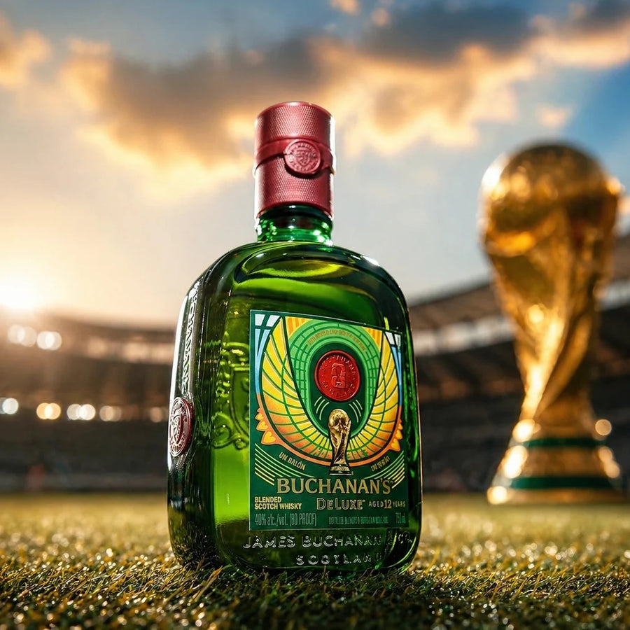 2026 FIFA World Cup Limited Edition Buchanan’s DeLuxe 12 Year Old Blended Scotch Whisky 750ml