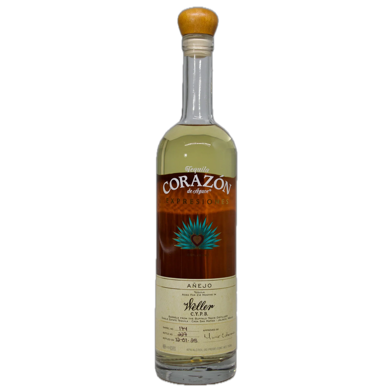 2026 Corazon de Agave Expresiones Weller C.Y.P.B Barrels Anejo Tequila 750ml