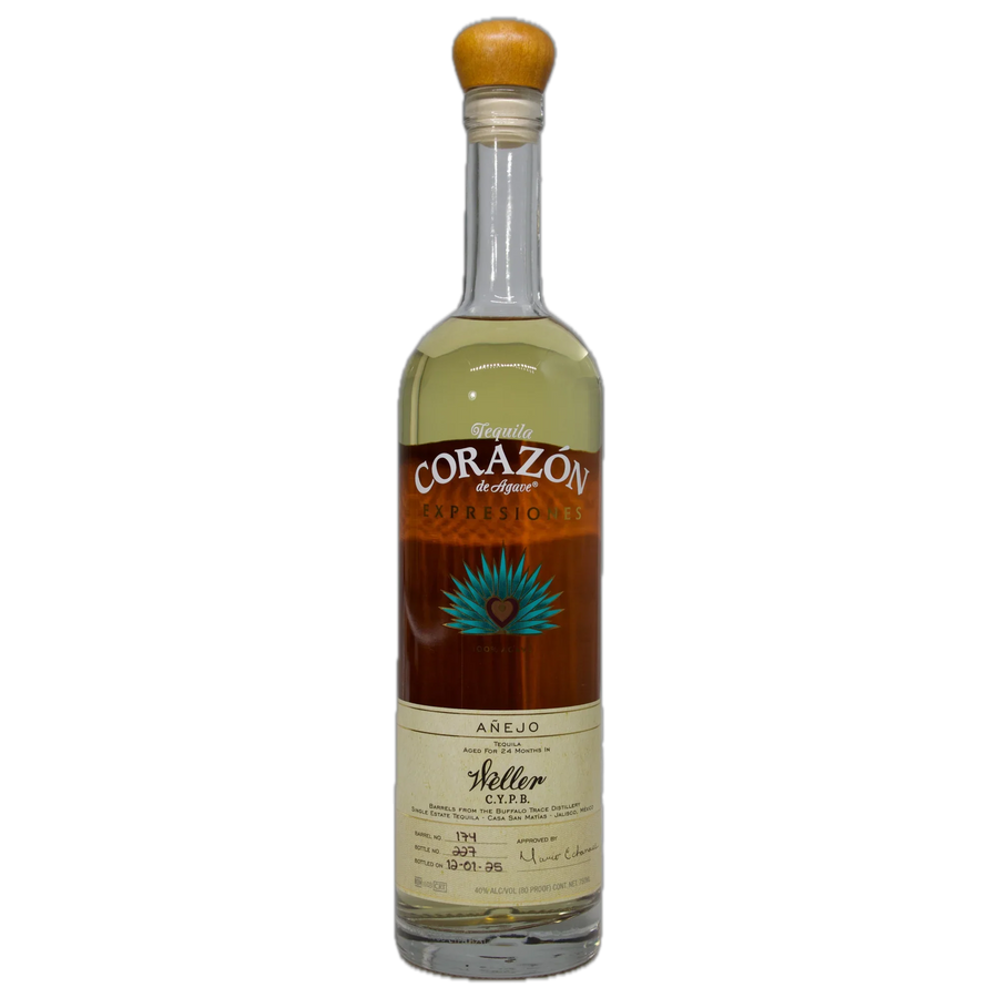 2026 Corazon de Agave Expresiones Weller C.Y.P.B Barrels Anejo Tequila 750ml