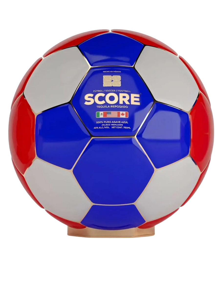 2026 Score Baja World Cup Ball Decanter USA Edition Reposado Tequila 750ml