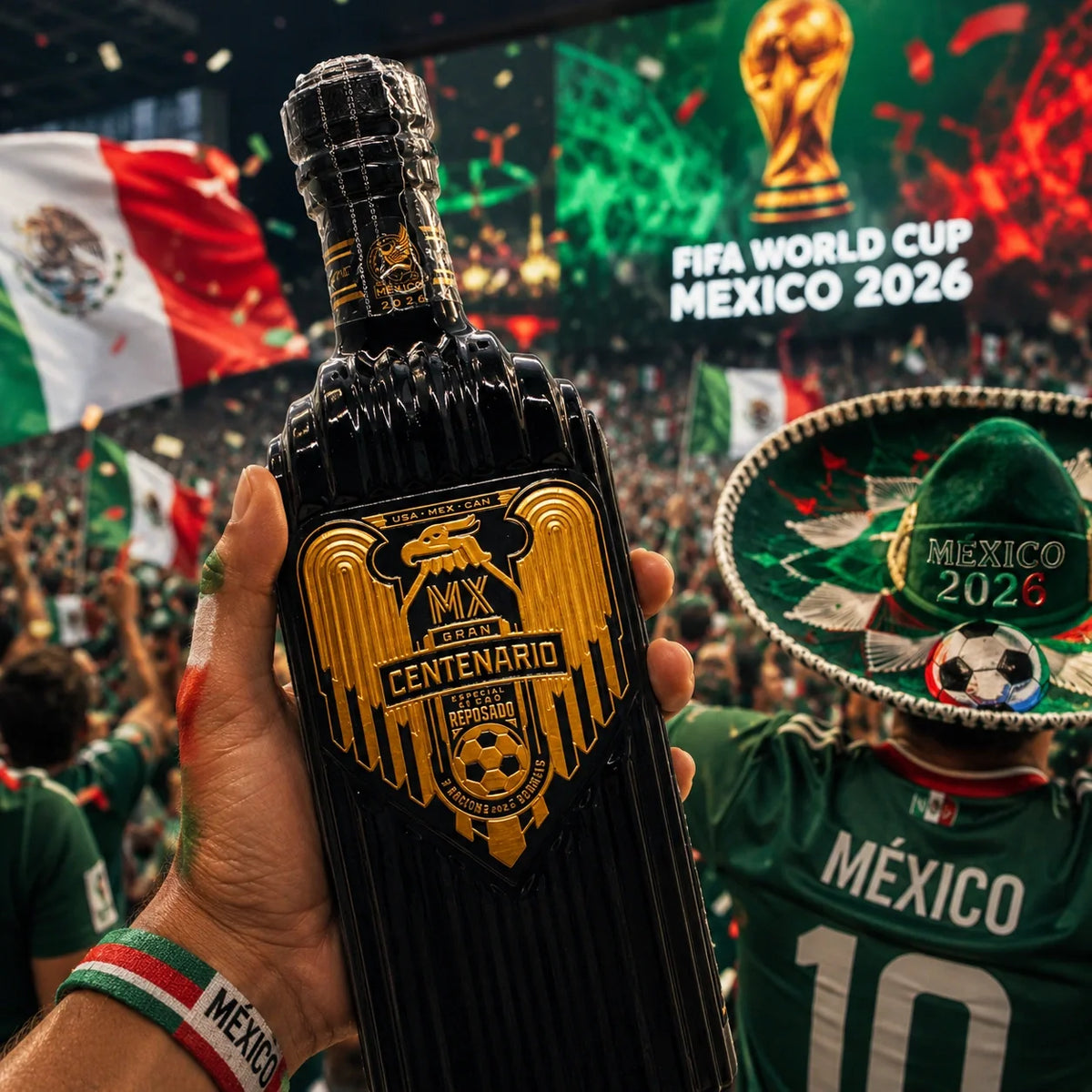 2026 Gran Centenario MX Special Blend FIFA Edition Reposado Tequila 700ml