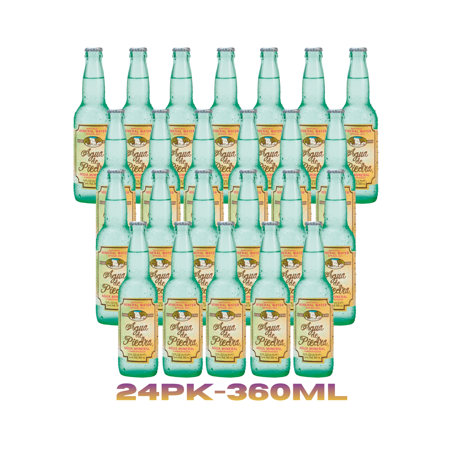 Agua De Piedra Corbonated 360ml 24-Pack