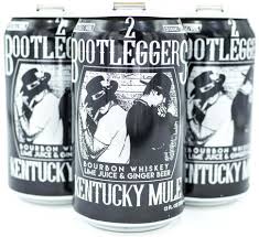 2 Bootleggers Kentucky Mule Liqueur 355ml Can 4-Pack