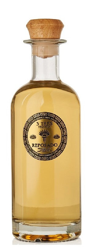 3 Tres Reposado Tequila 750ml