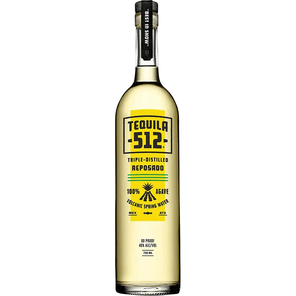 512 Triple-Distilled Reposado Tequila 750ml