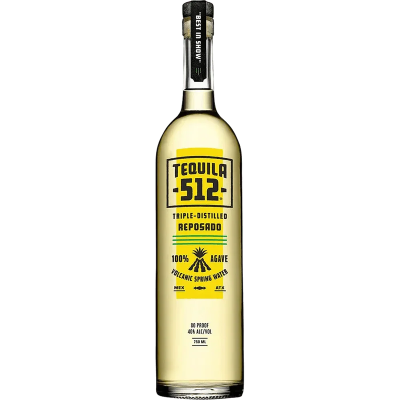 512 Triple-Distilled Reposado Tequila 750ml