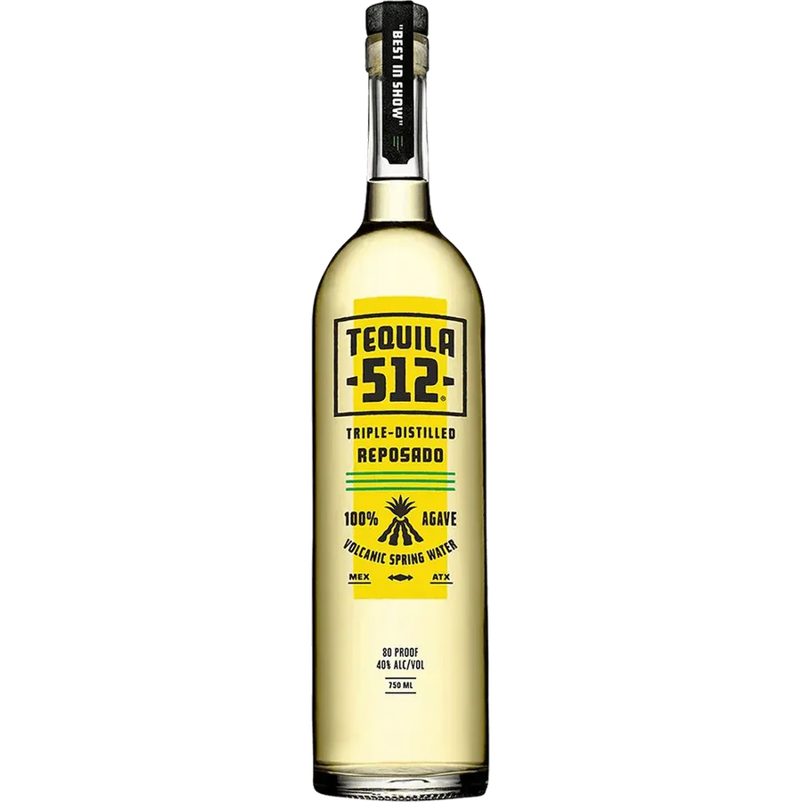 512 Triple-Distilled Reposado Tequila 750ml