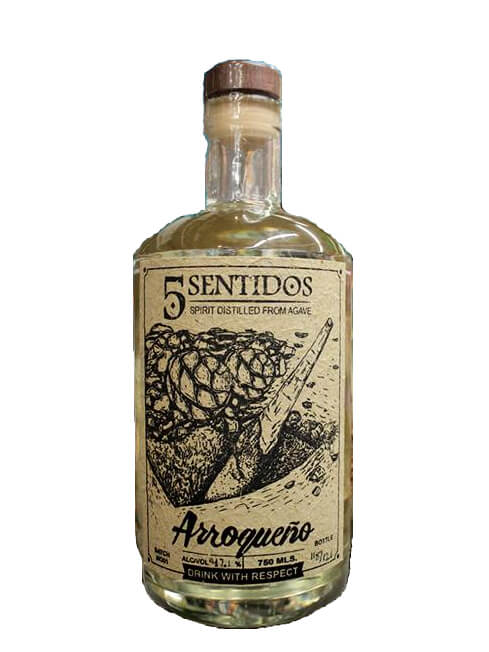 5 Sentidos Arroqueno Agave Spirit 750ml