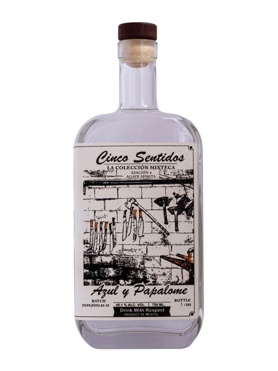 5 Sentidos Azul y Papalome Agave Spirit 750ml
