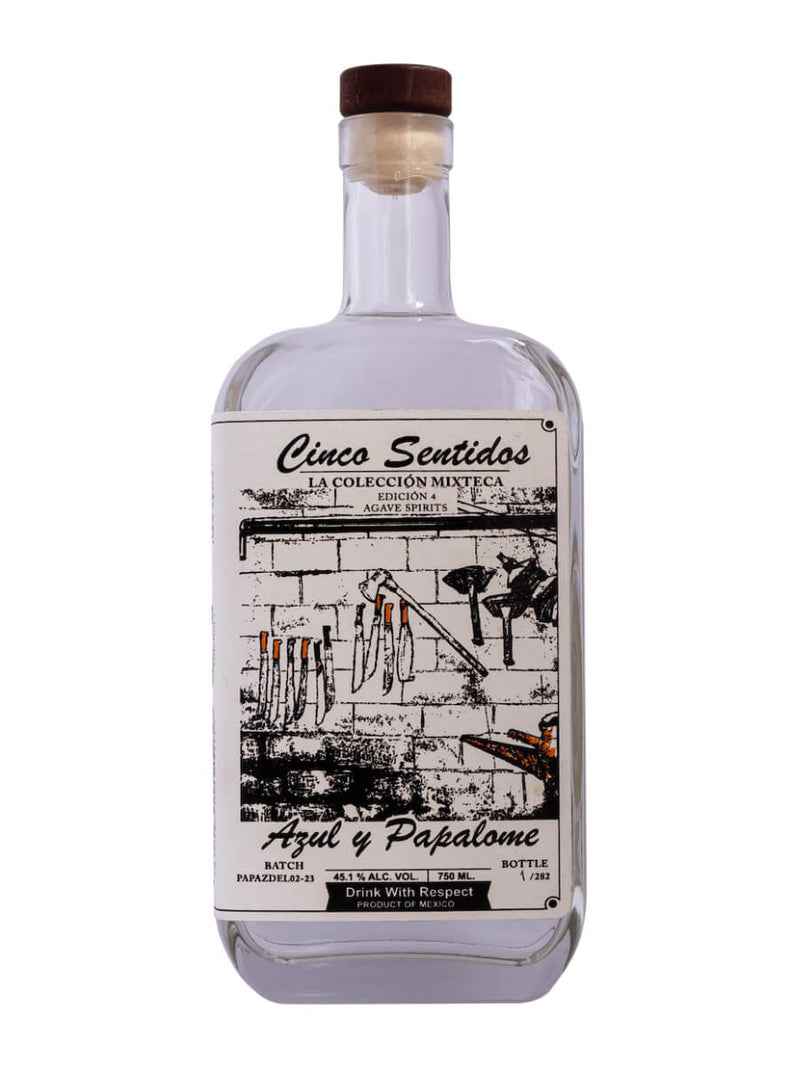 5 Sentidos Azul y Papalome Agave Spirit 750ml