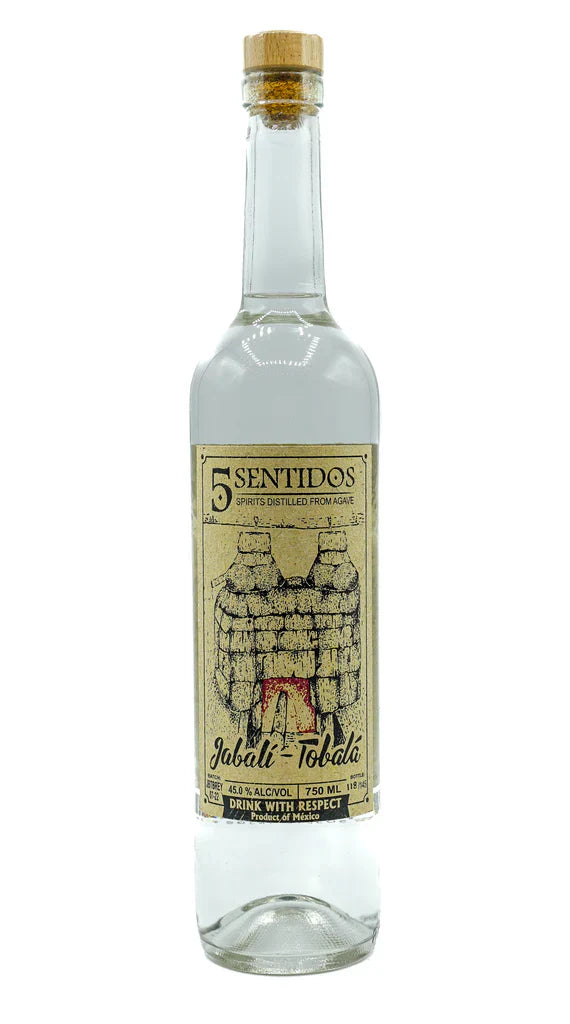5 Sentidos Jabali Tobala Agave Spirit 750ml