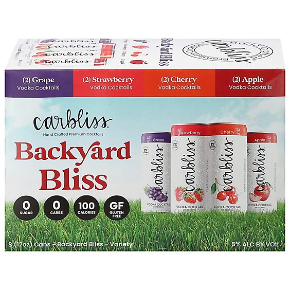 Carbliss Variety Backyard Bliss 12-Oz Can 8-Pack