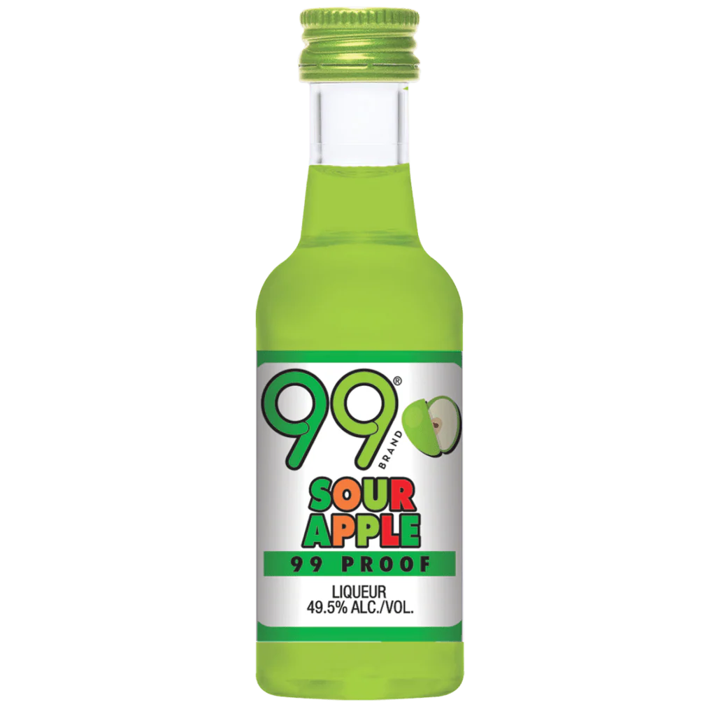 99 Brand Sour Apple Liqueur 50ml