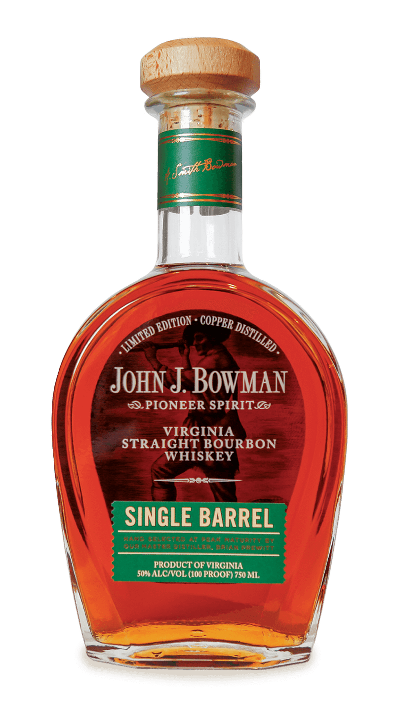 A. Smith Bowman Distillery John J. Bowman Pioneer Spirit Single Barrel Virginia Straight Bourbon Whiskey 750ml
