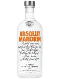 Absolut Mandrin Flavored Vodka 750ml