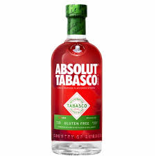 Absolut Tabasco Chili Pepper Flavored Vodka 750ml