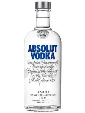Absolut Vodka 750ml