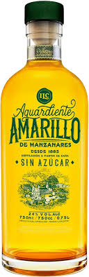 Aguardiente Amarillo de Manzanares Brandy 750ml