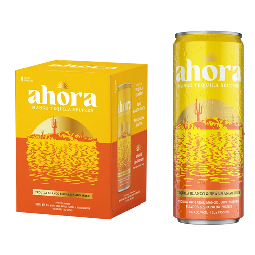 Ahora Mango Seltzer Can 12-Oz 4-Pack