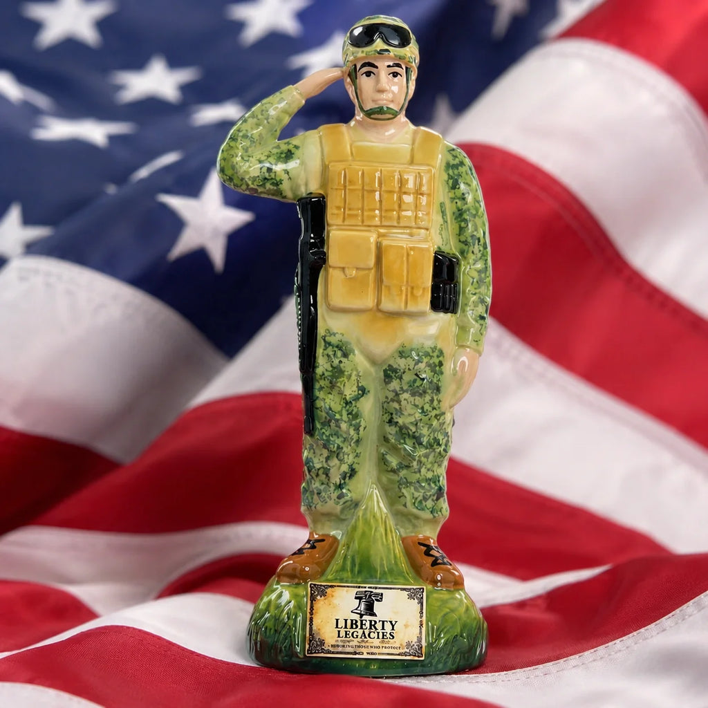 Aiko Brands Liberty Legacies Combat Soldier Edition Bourbon Whiskey 700ml