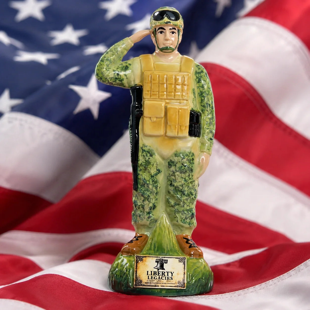 Aiko Brands Liberty Legacies Combat Soldier Edition Bourbon Whiskey 700ml