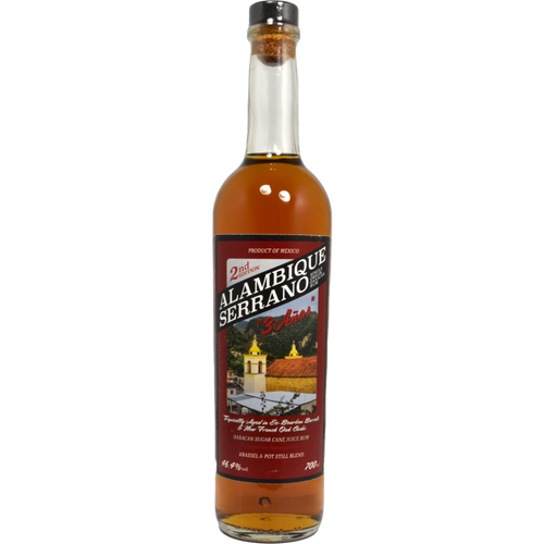 Alambique Serrano 3rd Edition 3 Year Old Oaxacan Rum 700ml