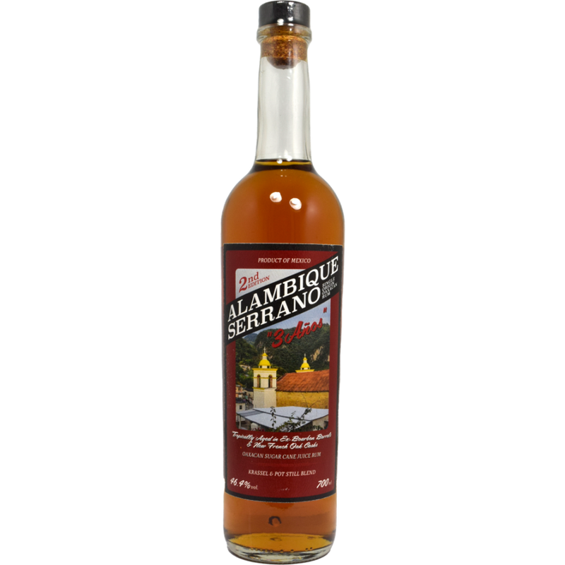 Alambique Serrano 3rd Edition 3 Year Old Oaxacan Rum 700ml