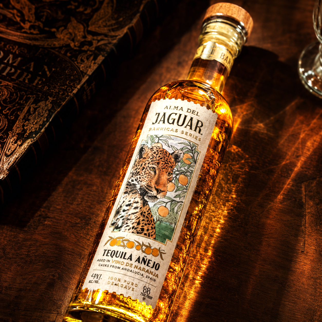 Alma del Jaguar Vino de Naranja Cask Anejo Tequila 750ml