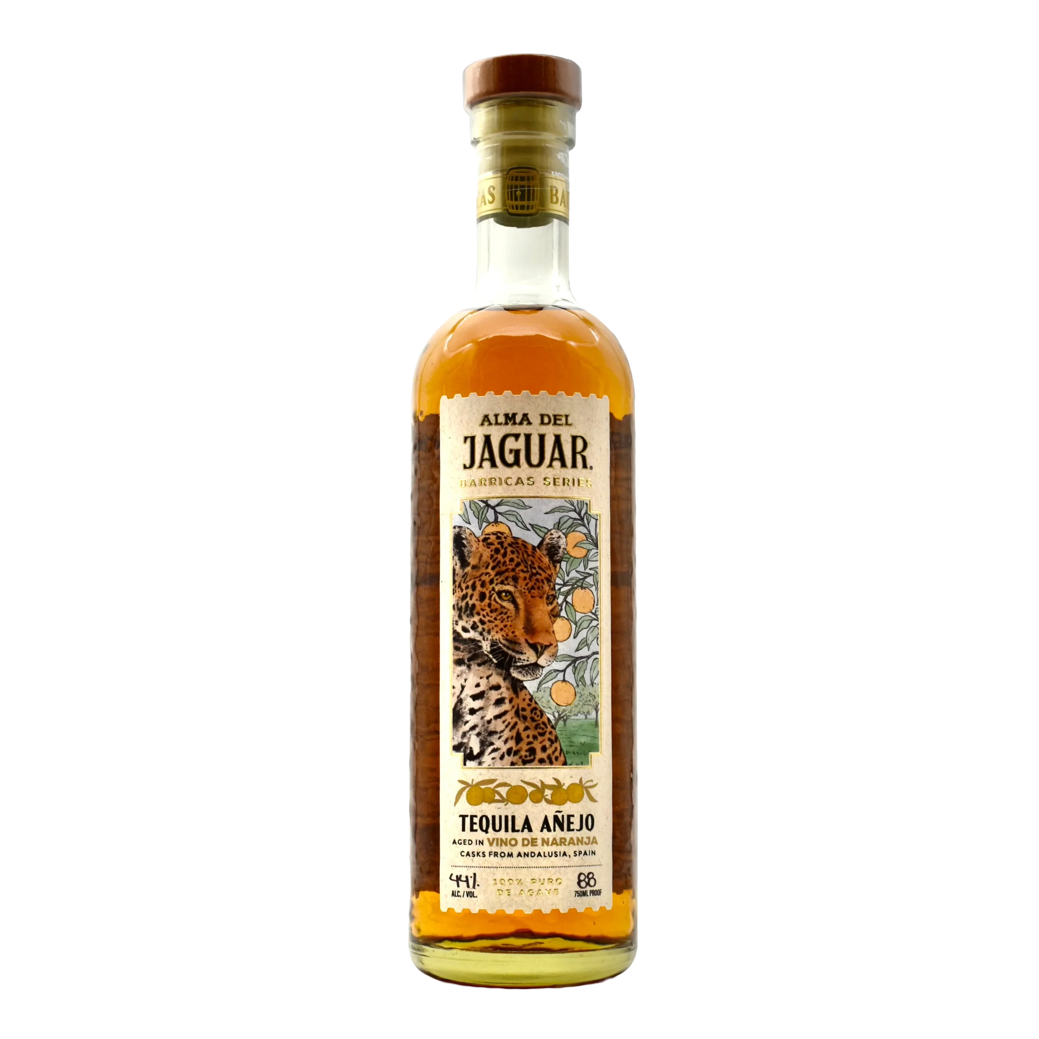 Alma del Jaguar Vino de Naranja Cask Anejo Tequila 750ml