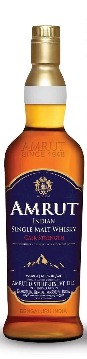 Amrut Cask Strength Single Malt Whisky 750ml