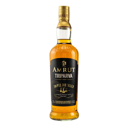 Amrut Triparva Triple Distilled Single Malt Whiskey 750ml