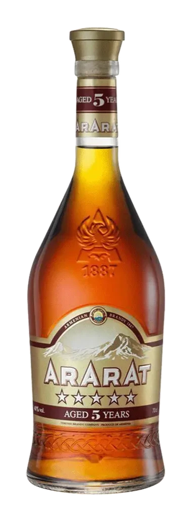 Ararat 5 Stars V.S. 5 Year Old Brandy 750ml