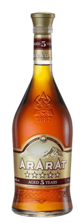 Ararat 5 Stars V.S. 5 Year Old Brandy 750ml