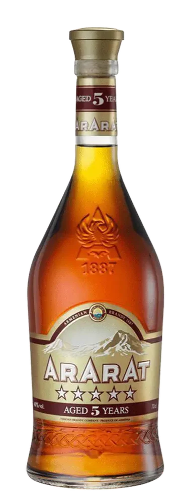 Ararat 5 Stars V.S. 5 Year Old Brandy 750ml