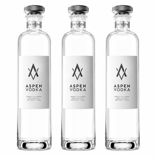 Aspen Vodka Bundle 750ml 3-Pack