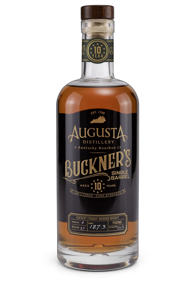 Augusta Distillery Buckner's Single Barrel 10 Year Old Straight Bourbon Whiskey 750ml